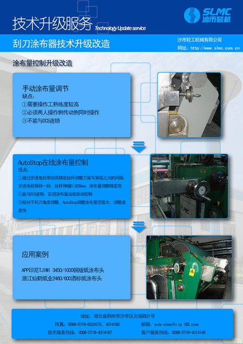 涂布量控制升级改造